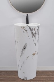 Lavoar Blanka freestanding marmura - H84 cm