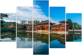 Tablou - Templul Byodo-in, Japonia (150x105 cm)