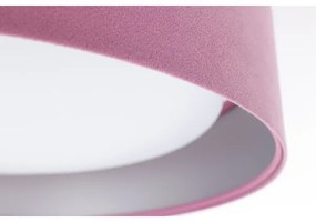 Plafonieră LED GALAXY 24W 230V roz/prăjitură argintie