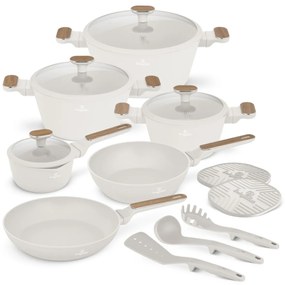 Set oale 15 piese manere insertie lemn Sahara Nordic Berlinger Haus BH 8325