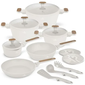 Set oale 15 piese manere insertie lemn Sahara Nordic Berlinger Haus BH 8325