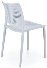 Scaun din plastic K514 albastru deschis