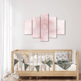 Tablou - Mandala roz (150x105 cm)