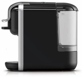 Espressor cu cafea macinata si capsule 8 in 1 Oliver Voltz OV51171J8R, 1450W, 0.6 L, 5 adaptoare, 19 bar, 7 lungimi de cafea, Negru/Argintiu