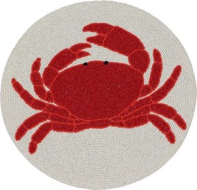 Protectie pentru masa, din margele, Crab