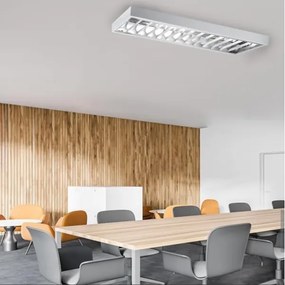 Corp de iluminat fluorescent 2xG13/18W/230V alb 120 cm