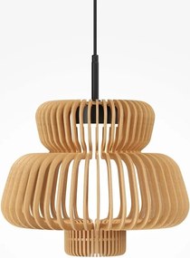 Lustra LED design japonez din lemn Namiki