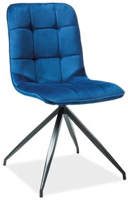 Scaun de sufragerie Terra (albastru + Gri). Promo -6%. 1050861