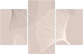 Tablou - Frunze bej N⁰6 (90x60 cm)