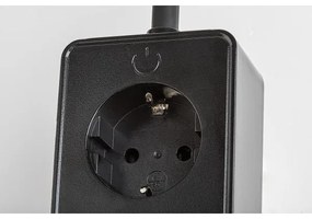 Rabalux 71283 - Lampă de perete LED dimabilă TIVRO E 4W/230V cu port USB pentru priză, negru