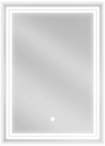 Mexen Taco oglindă iluminată de baie 50 x 70 cm, LED 6000K, anti aburire - 9805-050-070-611-00