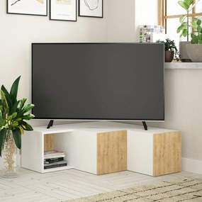 Măsuță TV Compact White and Oak