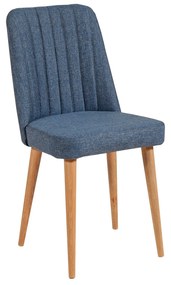 Set mobilier sufragerie Dobuse 3 (pin atlantic + Albastru marin) (pentru 4 persoane). 1093804