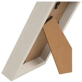 Ramă foto albă cu picior de susținere, de agățat 12,5x17,5 cm Sencillo – Casa Selección