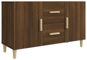 817467 vidaXL Servantă, stejar maro, 100x36x60 cm, lemn compozit
