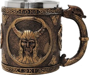 Halba Loki – halba vikinga cu interior metalic, 400 ml