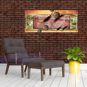 Tablou abstract (120x50 cm)