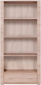 Biblioteca GRAND TIP 7, stejar sonoma, PAL laminat, 93x39x192 cm