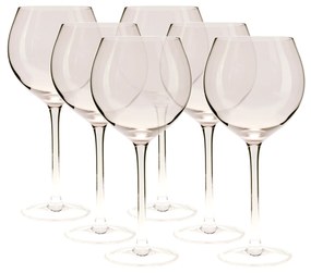 Pahare de vin, set de 6, 500 ml, maro deschis fumuriu , LILO TIP 1