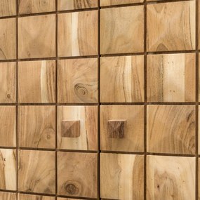 Bar din lemn salcam, Mosaico 130cm