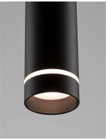 Pendul design minimalist Esca negru NVL-9387003