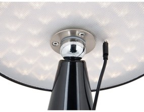 Veioză neagră LED cu intensitate reglabilă (înălțime 26 cm) Phoebe – Leitmotiv