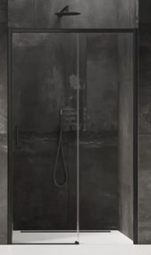 New Trendy Prime uși de duș 150 cm culisantă negru semi lucios/sticlă transparentă D-0327A