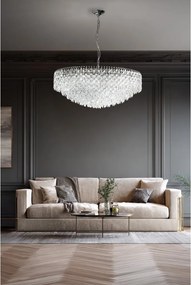 Lustra XL suspendata design elegant BURANO 100 CH