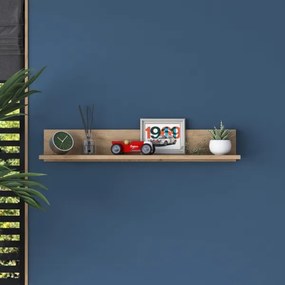 Raft de perete RANI 90x15 cm maro