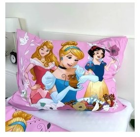 Lenjerie de pat pentru copii din bumbac pentru pat de o persoană 140x200 cm Princess – Jerry Fabrics