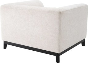 Fotoliu design LUX Corso, lyssa off-white