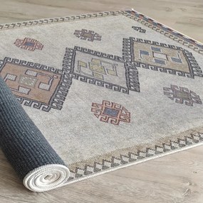 Covor, Woopamuk018, 80x300 cm, Gri