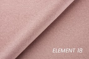 Pat boxspring Wasil 180x200 cu spațiu de depozitare - catifea roz hidrofobă Element 18