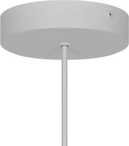 Nordlux - Lustră suspendată pe cablu ELBIE 1xE27/15W/230V Ø 24 cm albă