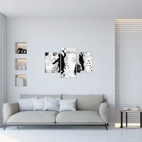 Tablou - Artă stradală - zarvă (90x60 cm)