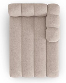 Șezlong bej (cu colț pe partea dreaptă) Lupine – Micadoni Home