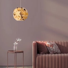 Lustră pe cablu Redo 01-1508 ODEON 1xE27/42W/230V d. 36 cm auriu