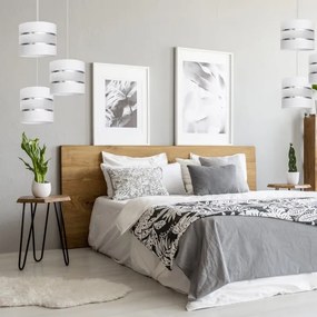 Lustră pe cablu HELEN 3xE27/15W/230V alb