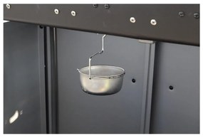 Grătar mobil de grădină pe gaz Cattara Master Chef Flame Tamer