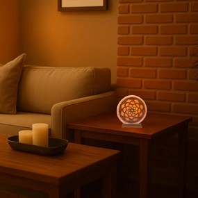 Rabalux 76031 - Lampă de sare MANDALI 1xE14/15W/230V