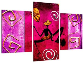 Tablou picturii istorice pe perete (90x60 cm)