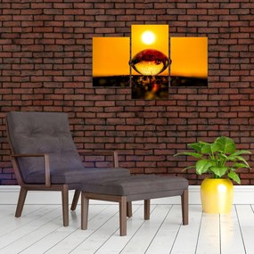 Tablou - Picături din sticlă (90x60 cm)