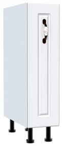 Corp inferior 20 cu 1 usa si cos Jolly Zebra MDF alb drept