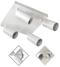 Lampă spot FARGO 4xGU10/30W/230V alb