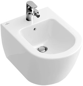 Villeroy &amp; Boch Subway 2.0 bideu agăţat alb 54000001