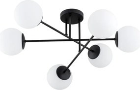 Brilagi - Lustru aplicat MILO 6xE27/60W/230V negru
