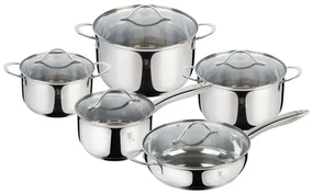 Set oale inox 10 piese Silver Jewellery Berlinger Haus BH 6660