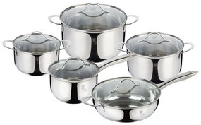 Set oale inox 10 piese Silver Jewellery Berlinger Haus BH 6660