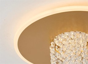 Plafoniera LED design elegant Deluge aurie
