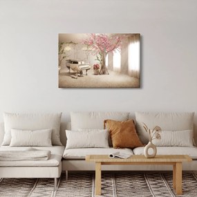 Tablou - Interior de vis cu pian (90x60 cm)